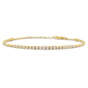 12 Ct. Diamond Bracelet in Yellow Gold