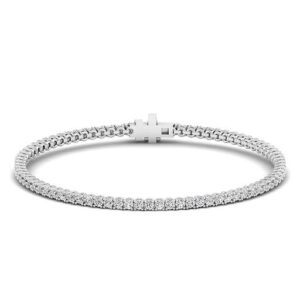 Classic Tennis Bracelet 2 Carat All Round - Size 16