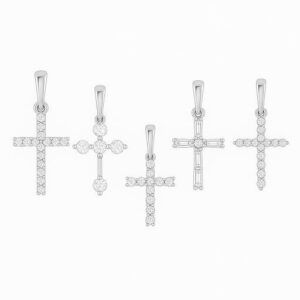 Cross Pendant Platinum
