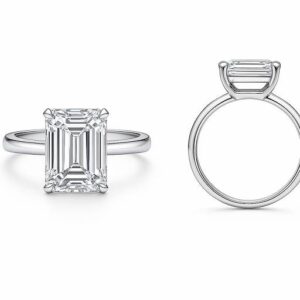 Emerald Cut Diamond Classic Ring